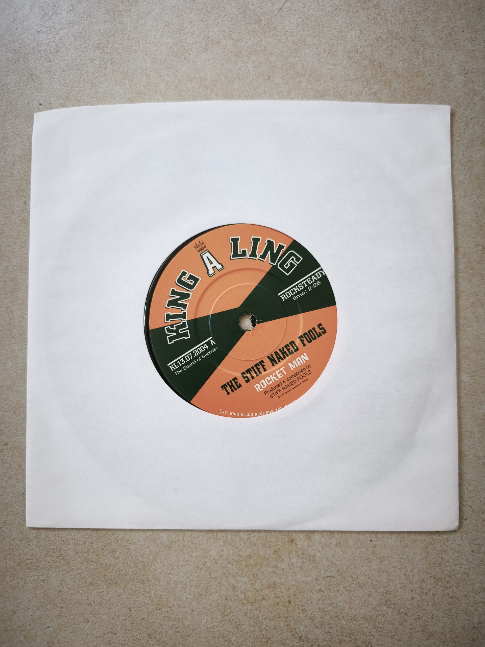 The Stiff Naked Fools - Rocket Man ("7") – Image 2
