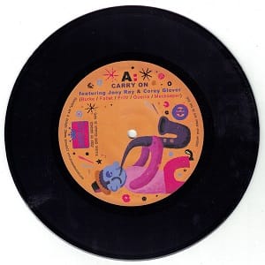 "The Big Ska Band feat. Lester Sterling, Joey Ray & Corey Glover" - Carry On ("7")