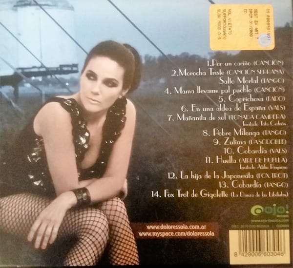 Dolores Sola - Salto mortal (CD) – Image 2