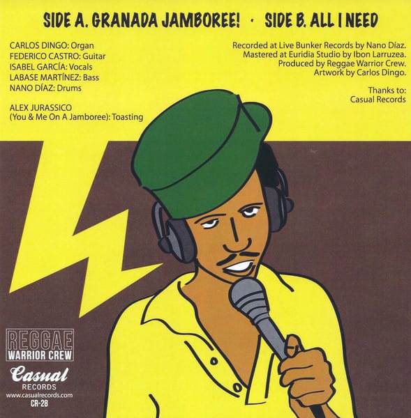 Red Soul Comunity - Granada Jamboree ! ("7") – Image 2