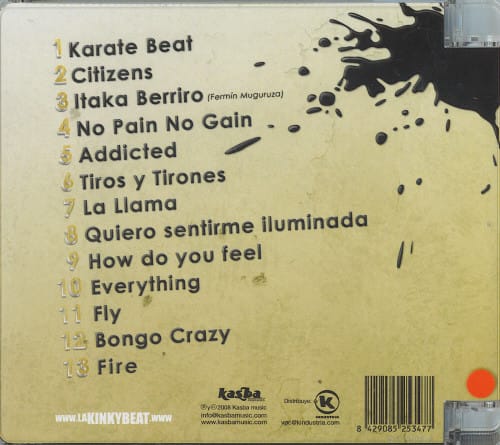 La Kinky Beat - Karate Beat (CD) – Image 2