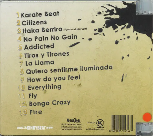 La Kinky Beat - Karate Beat (CD) – Image 2