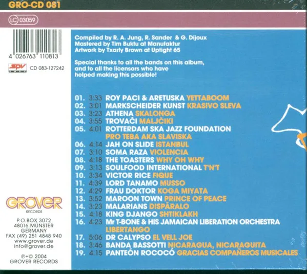 Compilation - Mondo ska - one world under a groove (CD) – Image 2