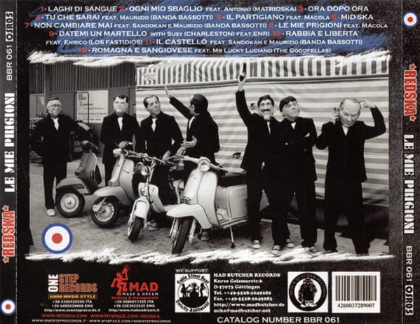 Redska - Le Mie Prigioni (CD) – Image 2