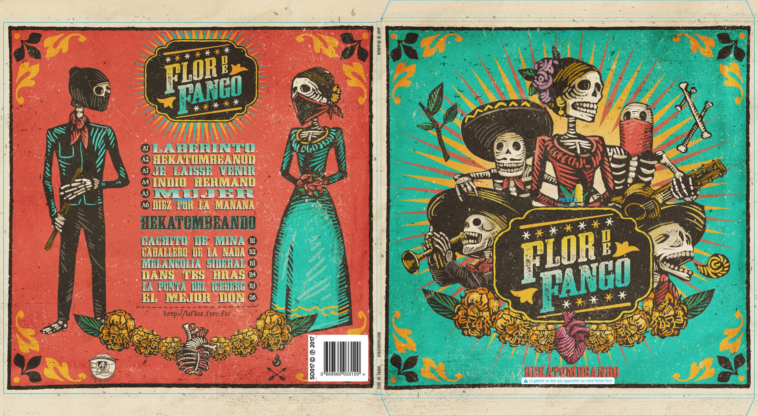 flor del fango- hekatombeando (CD)