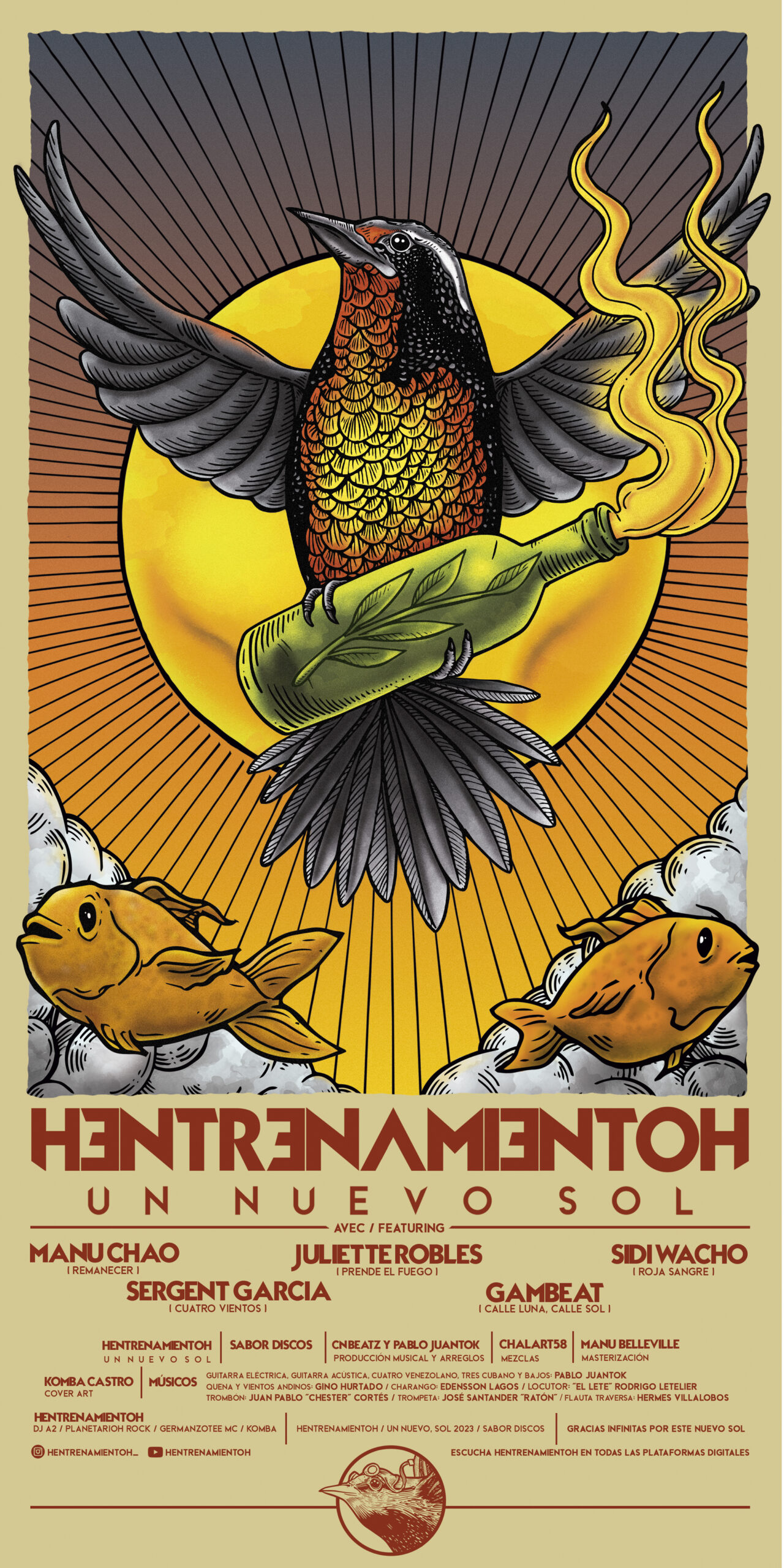 Hentrenamientoh - Un nuevo sol (CD) – Image 2