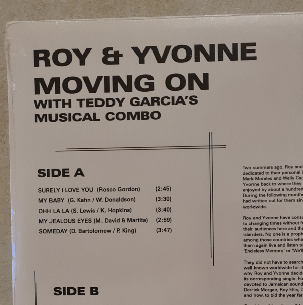 Roy and Yvonne-Movin on (LP) – Image 2