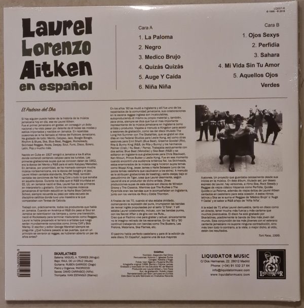 Laurel Aitken-En español (LP Deluxe Edition, Remastered) – Image 2