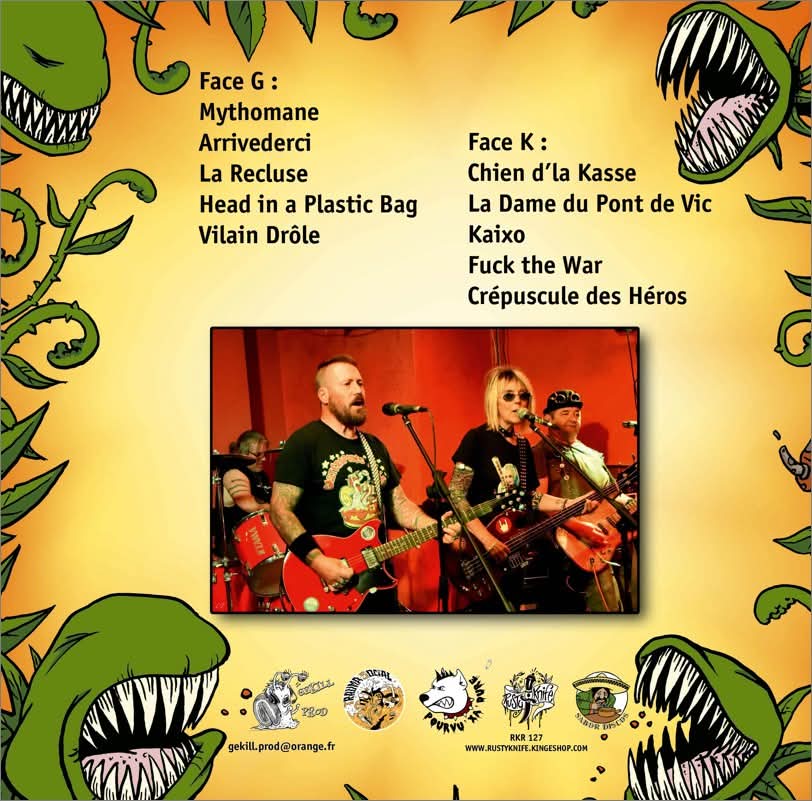 Gasteropodes Killers - Poison Ideas (LP) – Image 2