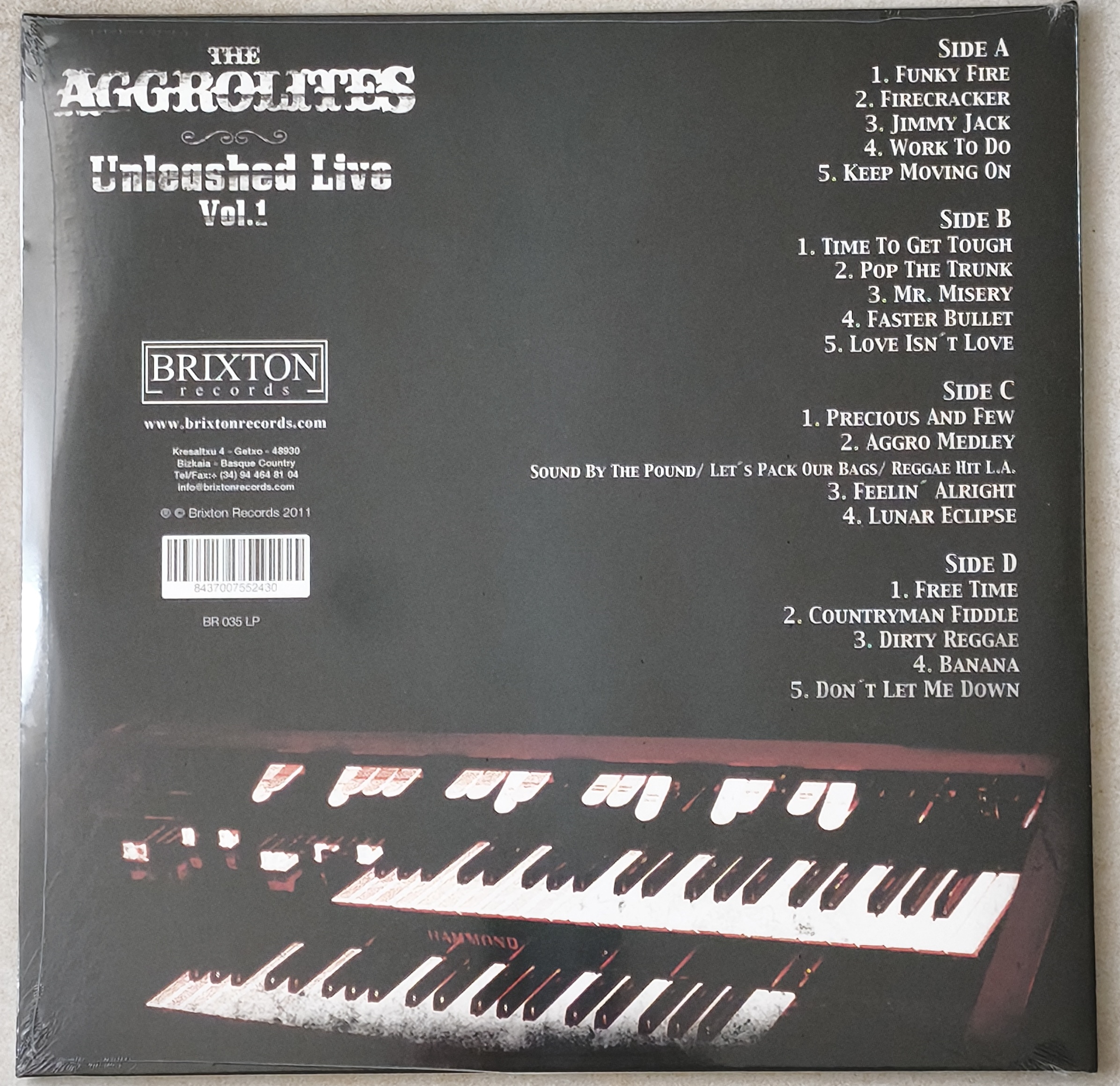 The Aggrolites - unleashed live vol 1 (LP) – Image 2