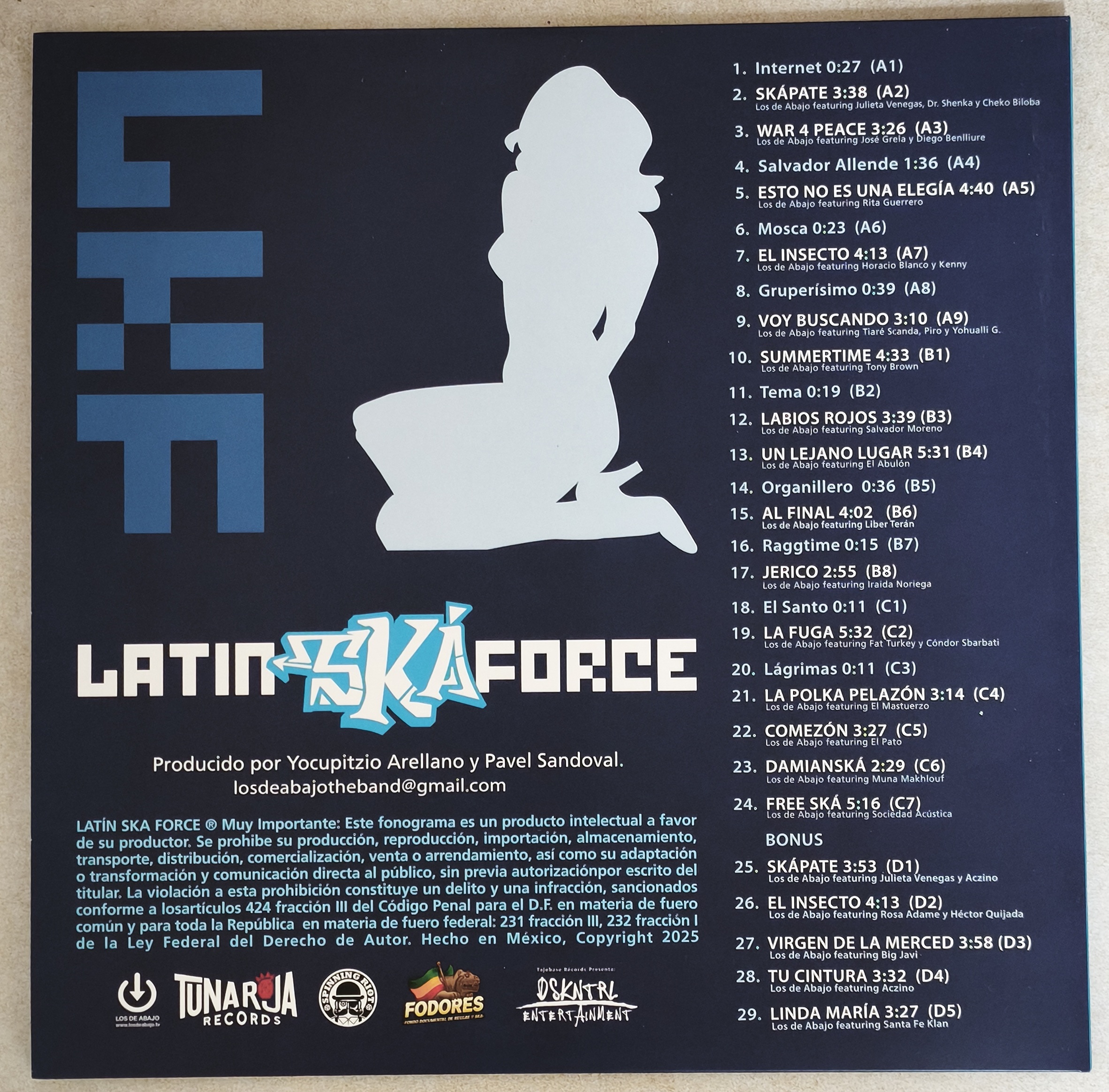 Los De Abajo - Latin Ska Force (2 LP) édition de luxe – Image 5