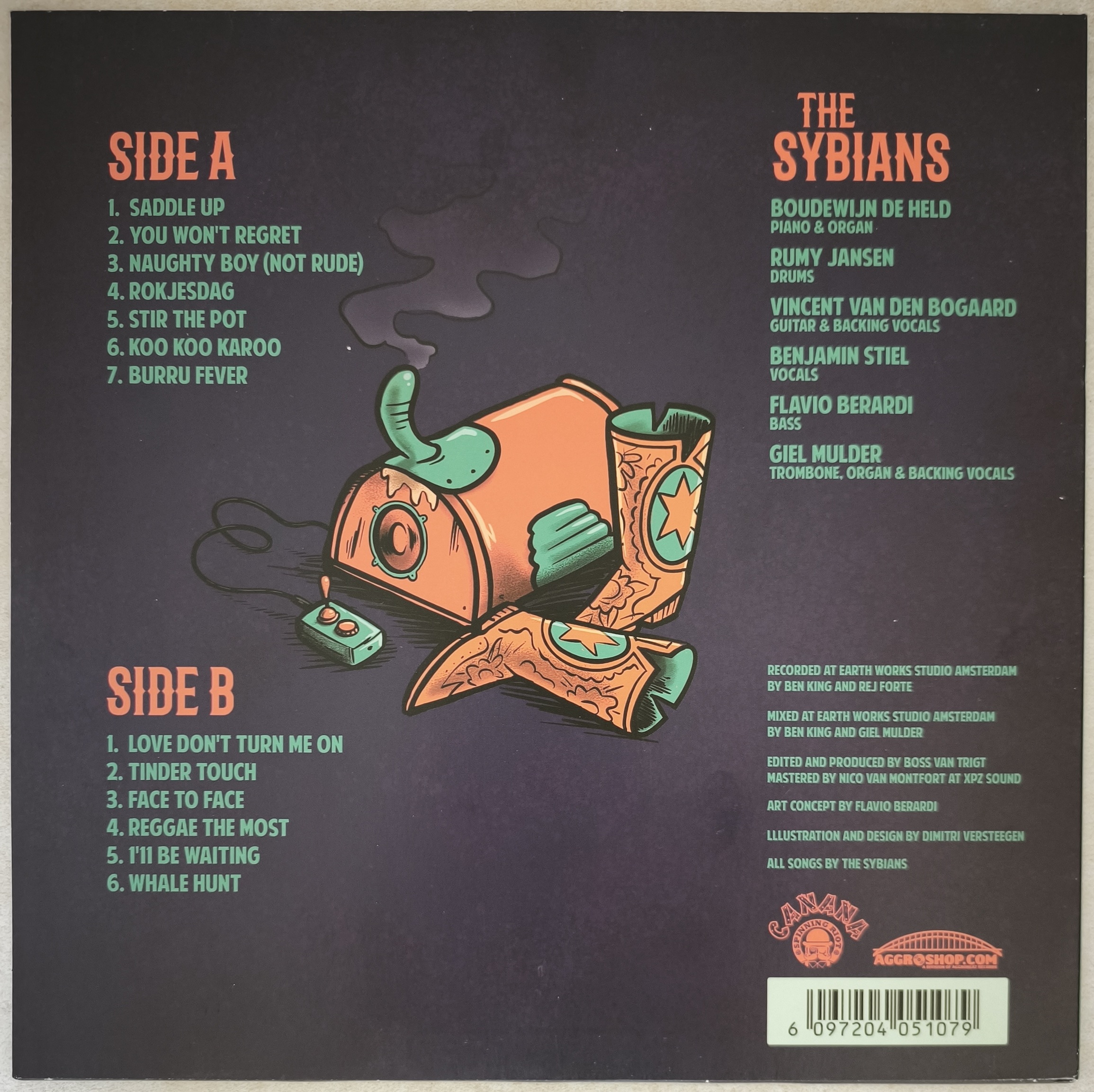 The Sybians - Saddle up with Sybians (LP – Image 3